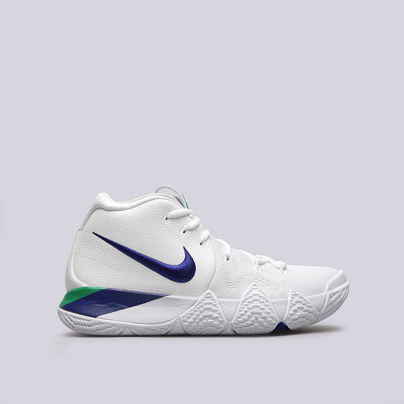 мужские белые баскетбольные кроссовки Nike Kyrie 4 943806-103 - цена, описание, фото 1